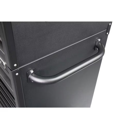 56 In. W X 22 In. D Heavy Duty 23-Drawer Combination Rolling Tool Chest and Top Tool Cabinet Set in Matte Black